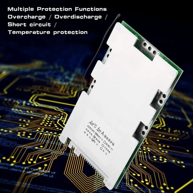 Alt view image 3 of 5 - 72V 20S Lithium Battery , 60A Protection Board with Balance Charging, PCB Battery Management System for Li-ion Battery Pack (20S 72V 60A)