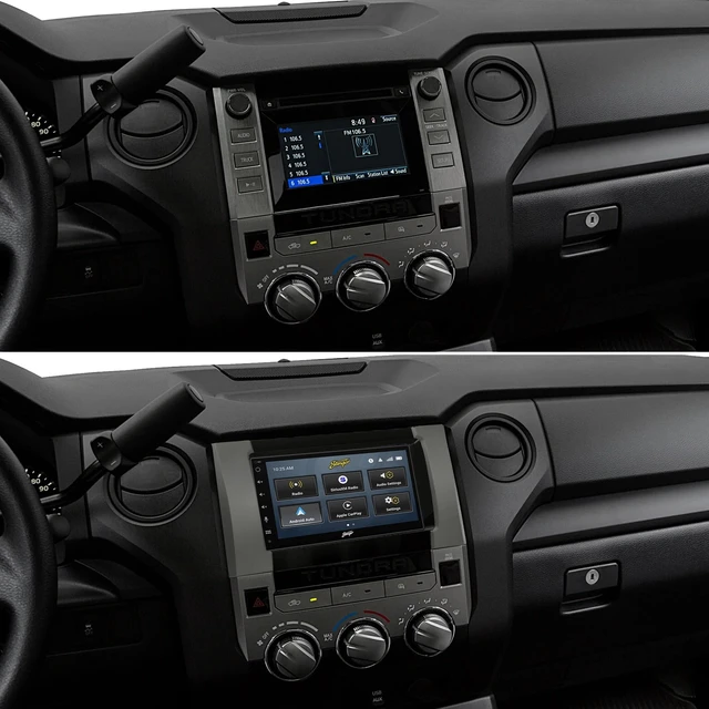 Alt view image 2 of 5 - Stinger 6.8" Wireless Apple CarPlay Radio for Toyota Tundra (2014-2019)