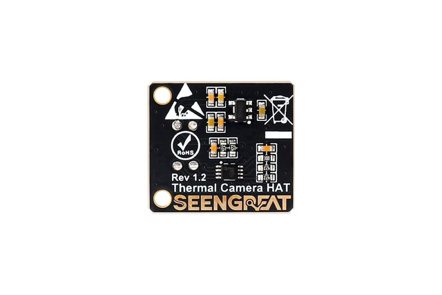 Alt view image 5 of 5 - Infrared Thermal Camera MLX90642-D45 Module, 32x24 Thermal Sensor Array, I2C Up to 1MHz, 3.3V/5V Logic Compatible, Low Power Thermal Imaging Board for Compatible with Raspberry Pi & MCUs