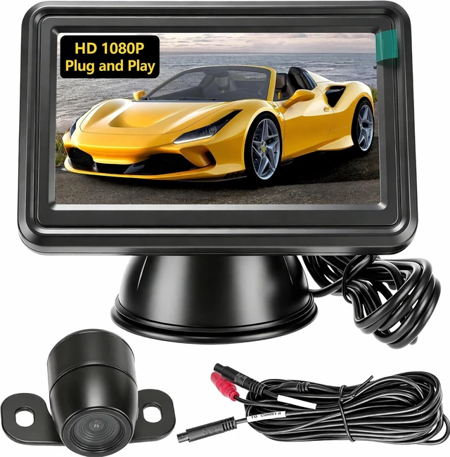 Main image of RV Backup Camera Plug Play Rear View Camera Fit for Truck Trailer Camper