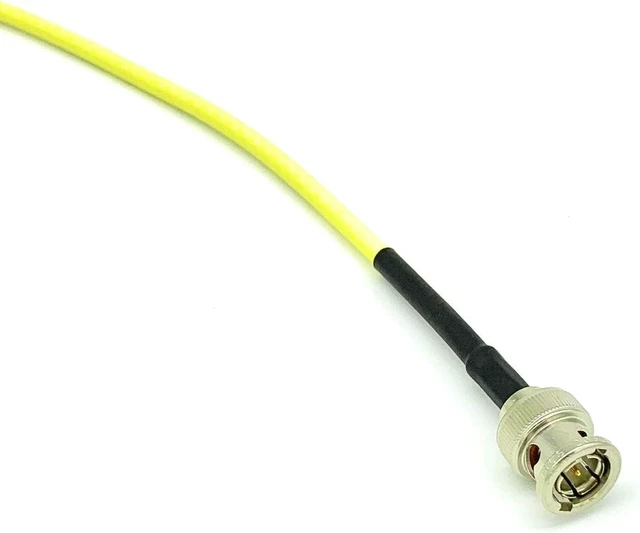 Alt view image 3 of 5 - AV-Cables 6G HD-SDI BNC to BNC Cable, 1855A, 3ft, Yellow