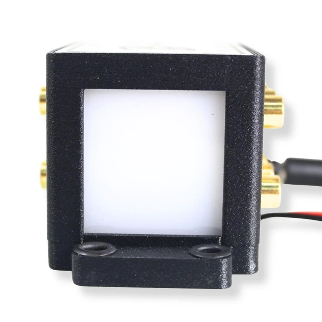 Alt view image 4 of 5 - B2 Audio Cockbox 2x6 RCA Splitter Distribution Block w/RGB LED Lights