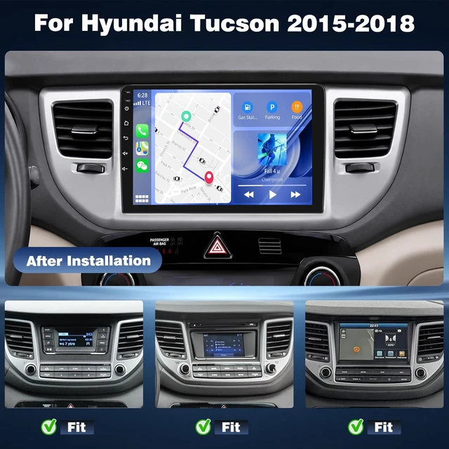 Alt view image 2 of 5 - 4+64G Android Car Radio for Hyundai Tucson 2015-2018