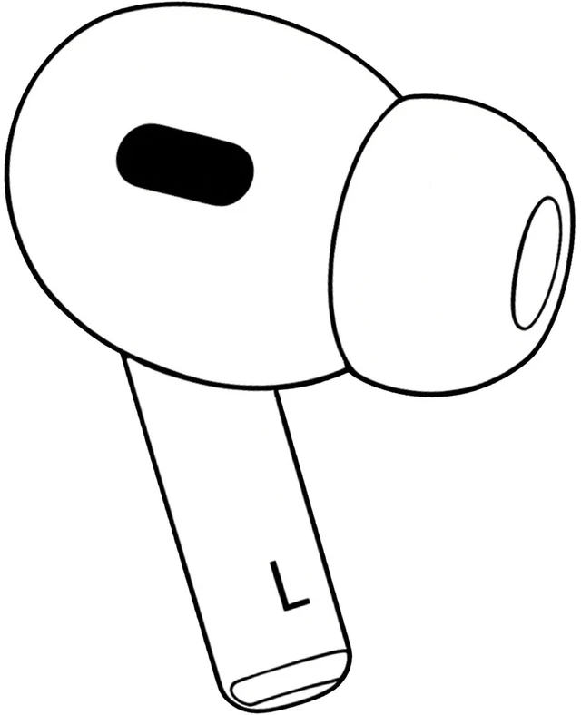 Main image of Siatron OEM Single Left Earbuds Replacement for Pod Pro (2nd Generation), A3047, A3048, A3049. Genuine Left Ear Side Only, Compatible Original Air Pro 2 A2968 Charging Case (Left-A3047 A3048 A3049)
