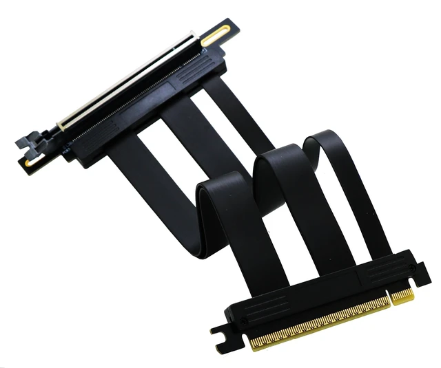 Alt view image 2 of 5 - Sintech 20cm PCI-e 5.0 X16 Riser Cable,PCIe Extension Card