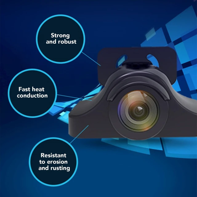 Alt view image 3 of 5 - Car Backup Camera, Rear View Reverse Camera 120 Degree Wide Angle IP67 1080P Night Vision for Car Pickup Truck SUV RV Van