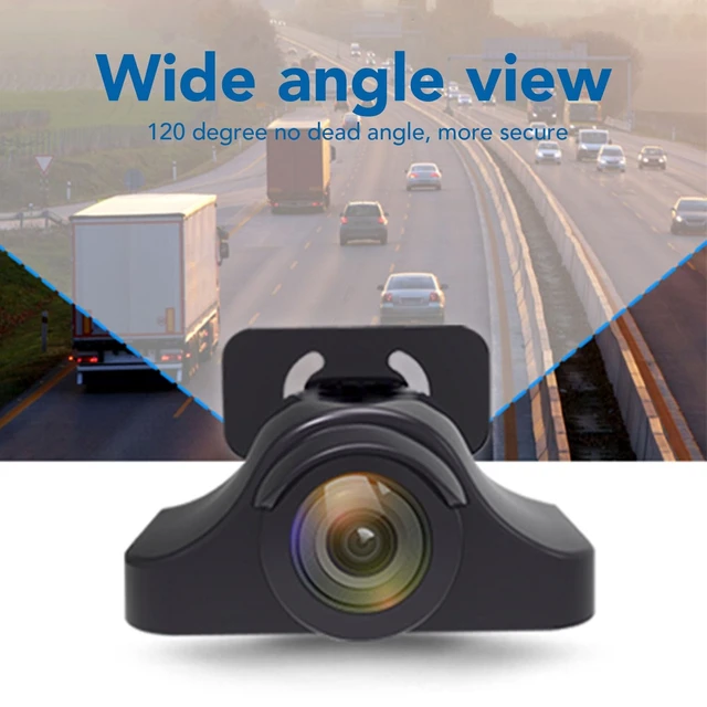 Alt view image 4 of 5 - Car Backup Camera, Rear View Reverse Camera 120 Degree Wide Angle IP67 1080P Night Vision for Car Pickup Truck SUV RV Van