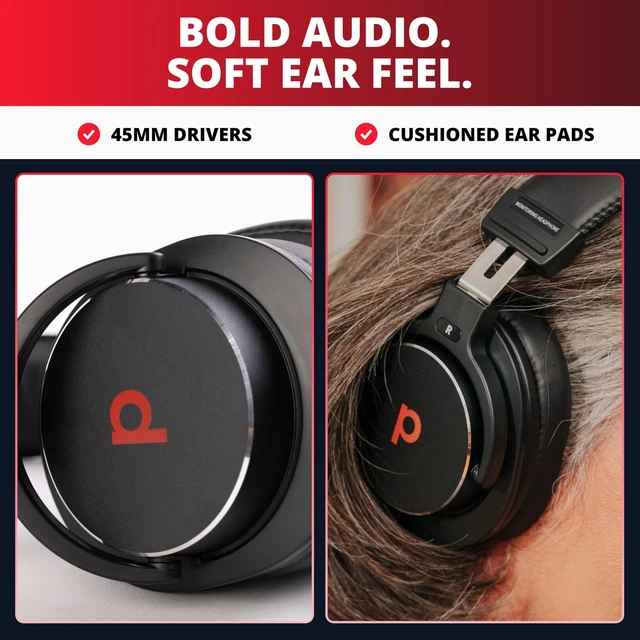 Alt view image 4 of 5 - Pianote H800P Headphones