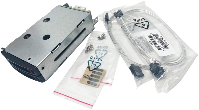 Main image of 2X 2.5 Rear HDD Cage Compatible with Supermicro Server MCP-220-82609-0N