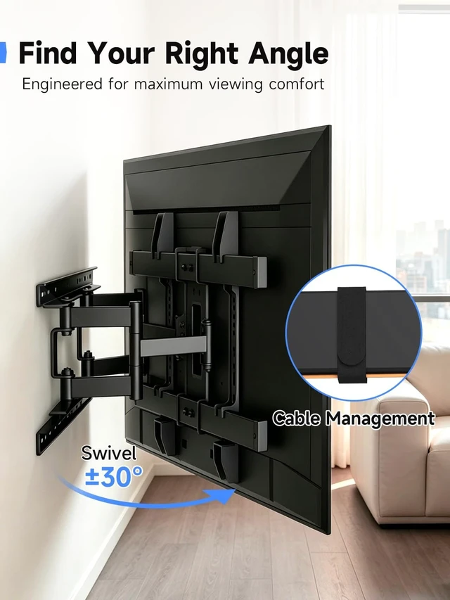 Alt view image 3 of 5 - Suptek Ultra Slim TV Wall Mount Low Profile 1.3 for 32-55-65-75 Inch TVs