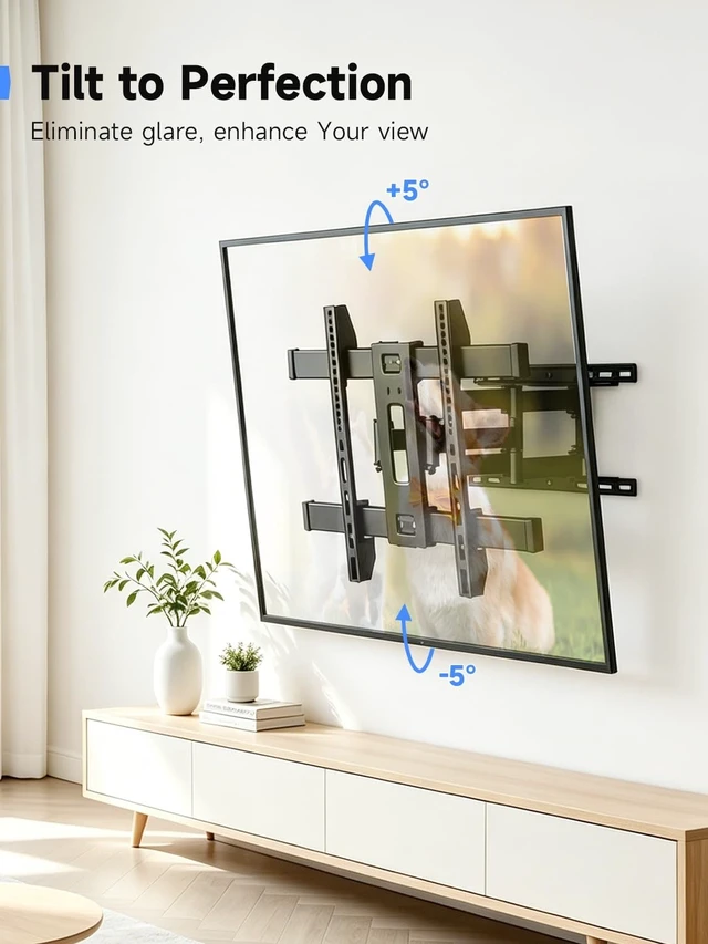 Alt view image 4 of 5 - Suptek Ultra Slim TV Wall Mount Low Profile 1.3 for 32-55-65-75 Inch TVs