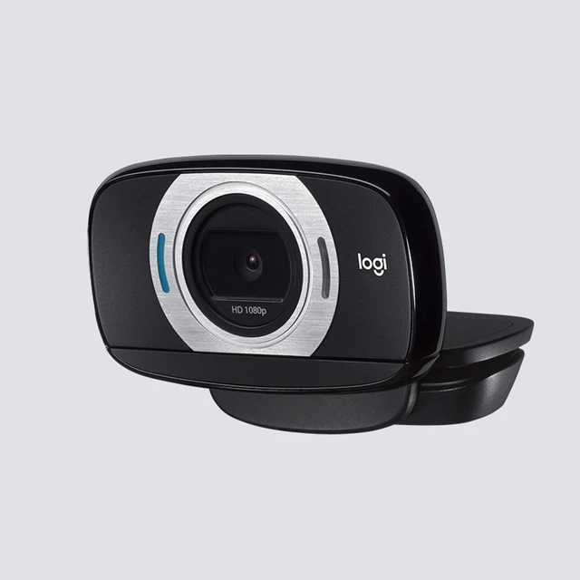 Alt view image 5 of 5 - Logitech HD Laptop Webcam C615 with Fold-and-Go Design, 360-Degree Swivel, 1080p Camera