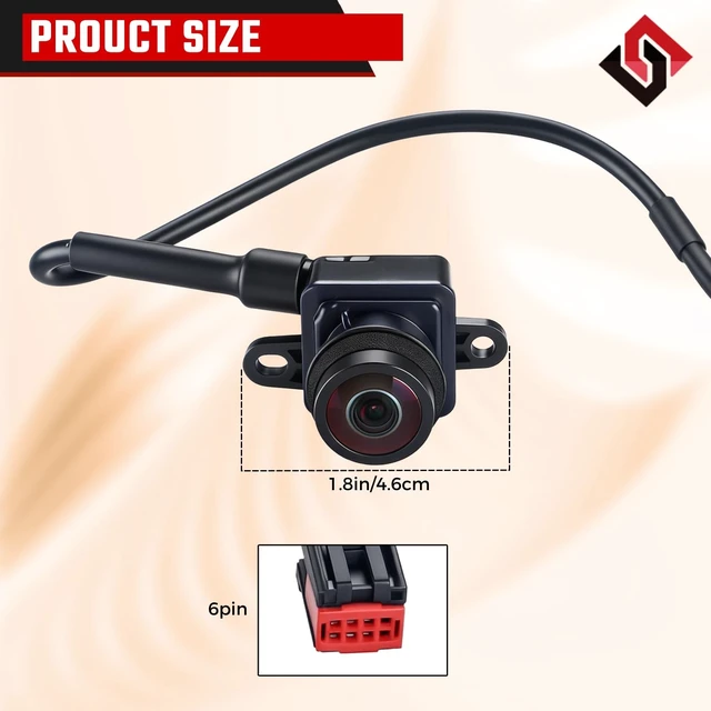 Alt view image 4 of 5 - Rear View Backup Camera Fit for Dodge Charger Chrysler 300 2011-2014
