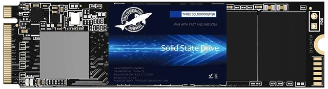 Main image of Dogfish 1TB SSD PCIe Gen 4.0 NVMe M.2 2280 3D NAND Internal Solid State Drive, Gaming SSD,R/W Speed up to 5500MB/s and 5000MB/s(M.2 2280 PCIe 1TB)