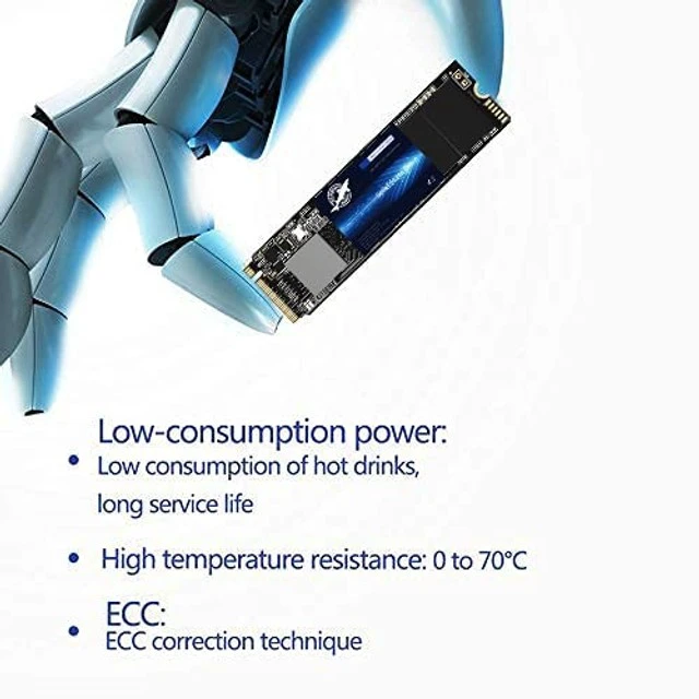 Alt view image 5 of 5 - Dogfish 1TB SSD PCIe Gen 4.0 NVMe M.2 2280 3D NAND Internal Solid State Drive, Gaming SSD,R/W Speed up to 5500MB/s and 5000MB/s(M.2 2280 PCIe 1TB)