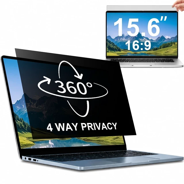 Main image of STARY 360 Laptop Privacy Screen Protector 15.6 inch 16:9 Ratio (19201080)
