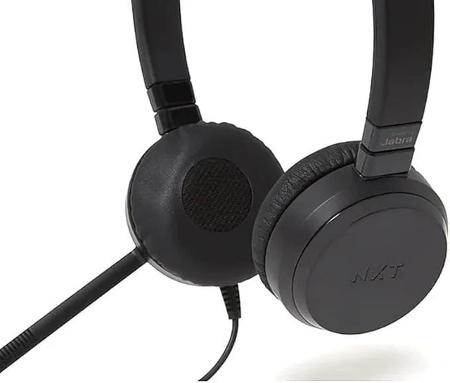 Alt view image 2 of 5 - NXT Technologies UC-2000 Noise-Canceling Stereo Computer Headset, Over-The-Head, Black (NX55445)