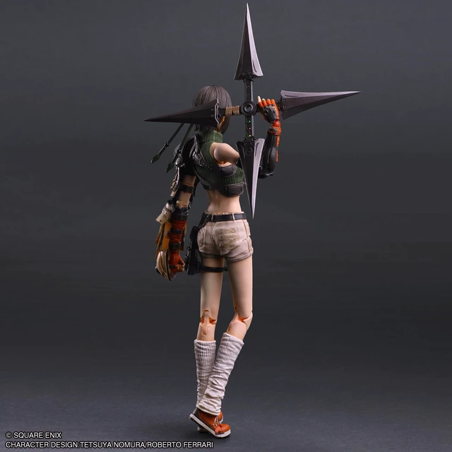 Alt view image 3 of 5 - Square-Enix Final Fantasy VII Play Arts Kai Figurine Yuffie Kisaragi 25 cm