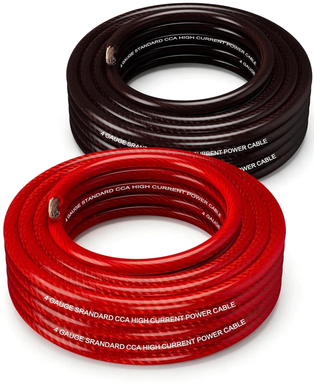 Main image of Taukealugs 4 Gauge Amp Wire Battery Cable CCA Automotive Primary Wire,50ft