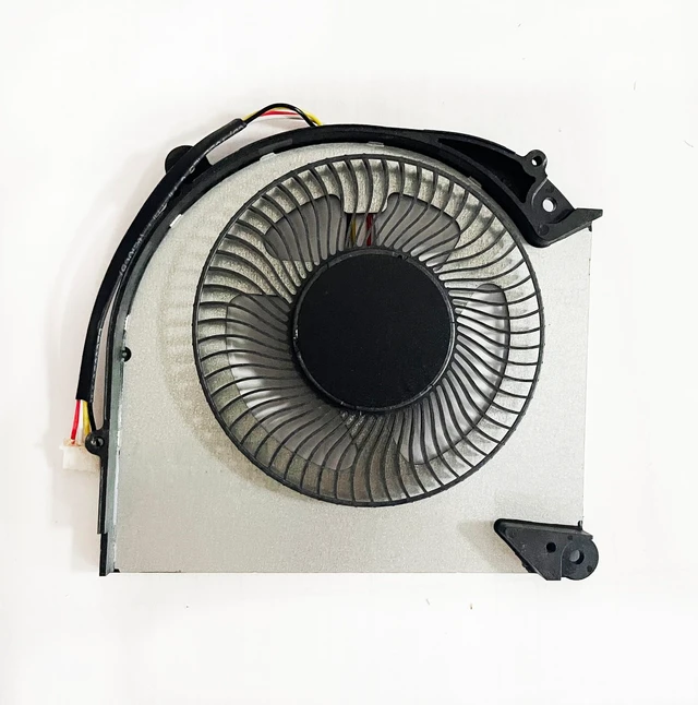 Alt view image 3 of 5 - Fleshy Leaf Replacement CPU+GPU Cooling Fan for Rainbow Will Star X15 at 2022 RTX3050 5V Series Fan DFS5K22305283Q DFS5L32G16486P FPP7 FPP6