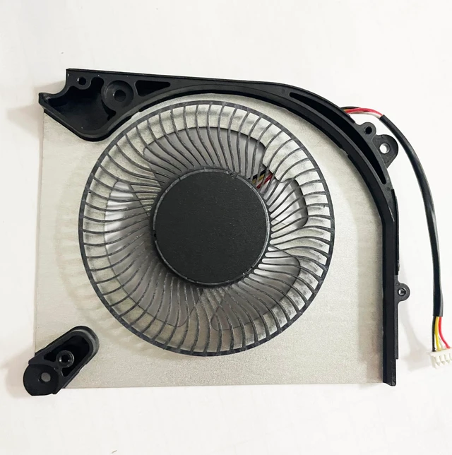 Alt view image 5 of 5 - Fleshy Leaf Replacement CPU+GPU Cooling Fan for Rainbow Will Star X15 at 2022 RTX3050 5V Series Fan DFS5K22305283Q DFS5L32G16486P FPP7 FPP6