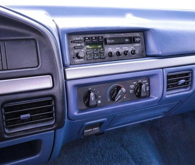 Alt view image 4 of 5 - 9" Single Din Car Stereo Radio for 1992 1993 1994-1998 Ford F-150 F-250 F-350 with Carplay Android Auto Bluetooth, 1 DIN Head Unit Touchscreen FM Radio Backup Camera Car Audio ReceiverMirror Link