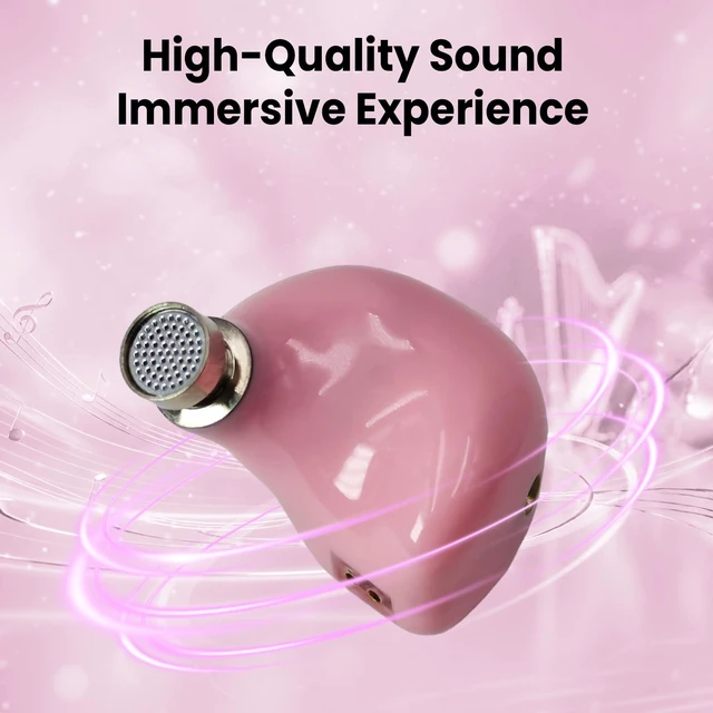 Alt view image 2 of 5 - EPZ G20 in Ear Monitor Earphones HiFi Music IEM for Gaming Earbuds with Mic 3.5mm and Type-C Detachable OFC Cable Ideal for Music,Gaming