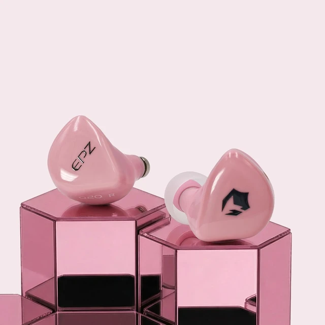 Alt view image 4 of 5 - EPZ G20 in Ear Monitor Earphones HiFi Music IEM for Gaming Earbuds with Mic 3.5mm and Type-C Detachable OFC Cable Ideal for Music,Gaming