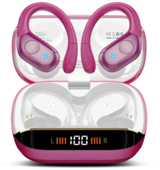 Main image of Wireless Earbuds Sports, 75Hrs Bluetooth 5.4 Headphones, Hi-Fi Stereo Bass