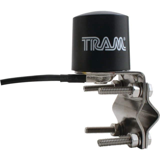 Alt view image 4 of 5 - Tram Satellite Radio Mirror-Mount Low-Profile Antenna with RG58 Coaxial Cable and SMB-Female Connector