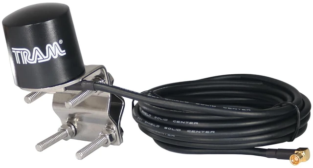 Main image of Tram Satellite Radio Mirror-Mount Low-Profile Antenna with RG58 Coaxial Cable and SMB-Female Connector