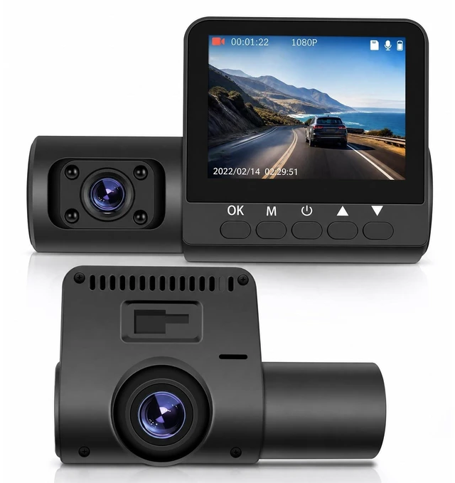 Main image of Dual Dash Cam Front and Rear, 150 Wide Angle Camera