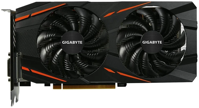 Alt view image 3 of 5 - GIGABYTE Radeon RX 580 Gaming 4GB Graphic Cards GV-RX580GAMING-4GD