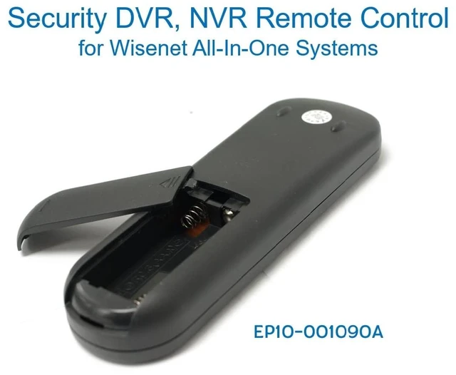 Alt view image 3 of 5 - CCTV Remote Control for Samsung Wisenet Security & Surveillance Camera System Wisenet All-in-One Kit System, EP10-001090A Remote Control No Additional Setup Required