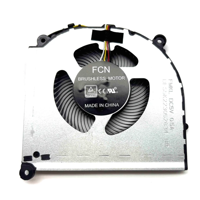 Alt view image 4 of 4 - BestParts New CPU + GPU Cooling Fan Replacement for CLEVO PC50 PC70, PC50DD2 PC50DF1 PC50DN2, PC70DD2 PC70DF1 PC70DN2, P/N: FMKL FMKK (Only fits 10th Gen Processor, RTX 20 Series)