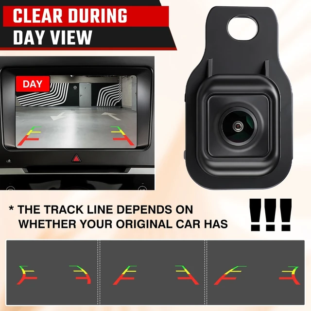 Alt view image 2 of 5 - Rear View Backup Camera 867900E060 Fit for Toyota Highlander 2014-2019