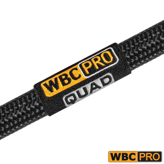 Alt view image 4 of 5 - 3 Units - 75 Foot - WBC-PRO-Quad Ultra-Silent, Ultra-Flexible, Balanced Star-Quad Headphone Extension Cable with (6.35mm) Neutrik Male TRS Plug to Locking Female TRS Jack & Black Tweed Jacket
