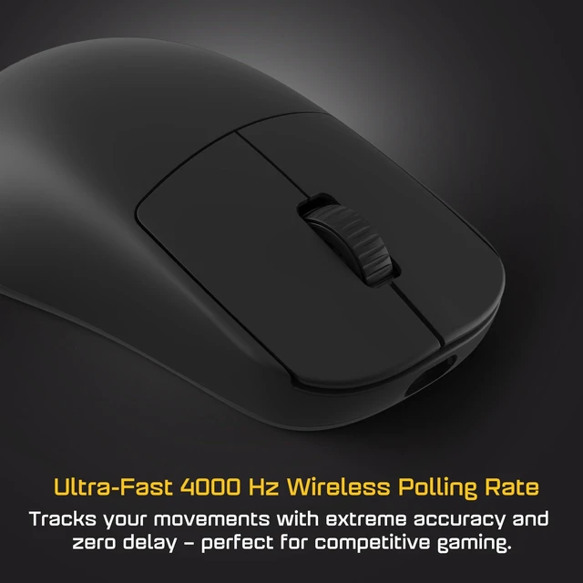 Alt view image 2 of 5 - ENDGAME GEAR OP1w 4k v2 Wireless Gaming Mouse, Lightweight, Black
