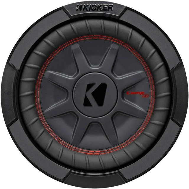 Alt view image 2 of 5 - KICKER Subwoofer Package of 2 Items: 8" CompRT Subwoofers DVC 4-ohm (Pair) - 2X 48CWRT84 Subs