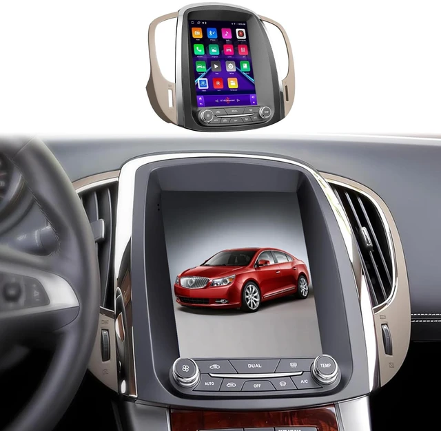 Main image of Android 13 Car Stereo Radio Compatible with Buick Lacrosse 2009 2010 2011 2012 9.7" Touch Screen with CarPlay & Android Auto GPS Navigation Bluetooth FM Backup Camera 2GB+64GB Radio Upgrade