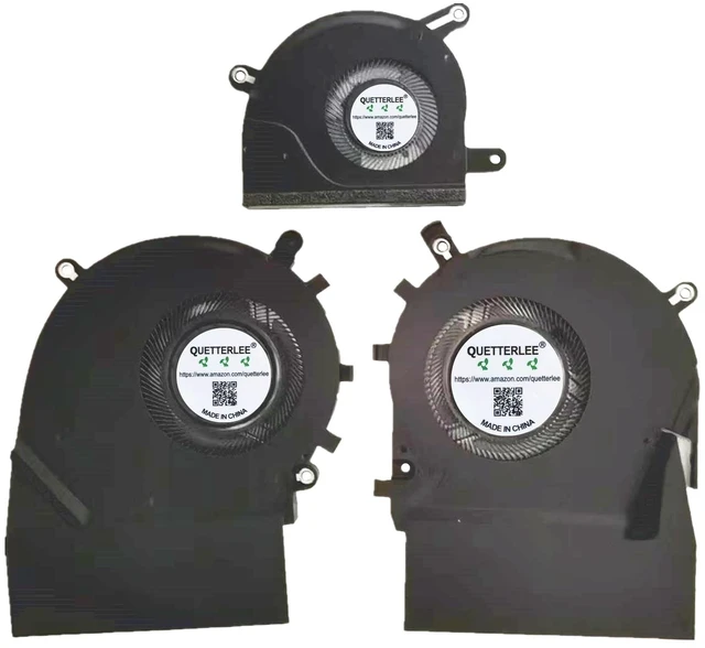 Main image of New Laptop CPU + GPU + Hard Disk Small Cooling Fan for ASUS ROG Stric G615 G635 Series F24319 DFS5M22S05K87Z DC5V F24318 DFS5L22W15681Z DC5V F24169 DFS1507058U0T DC5V Fan