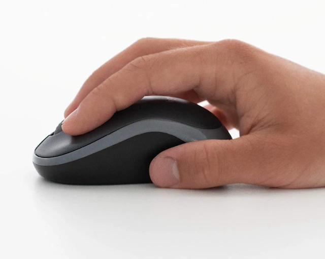 Alt view image 3 of 5 - Logitech m185 Wireless Mouse (2 Pack)