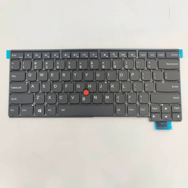 Alt view image 2 of 5 - Laptop Replacement US Layout Backlit Keyboard for Lenovo Thinkpad T460S T470S 00PA564 01EN682 01EN723 00PA440 00PA522 01YT129 01YR075