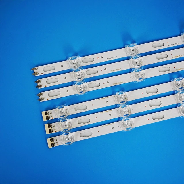 Alt view image 2 of 5 - XIMAIACC 6 Pieces LED Backlight Strip for Samsung 50TV BN96-50317A BN96-50318A UN50TU8200F UN50TU8000FXZA V0T7-500SMA-R0 V0T7-500SMB-R0 UN50TU8000F UN50TU700DF JL.D500C1330-408AL-M_V02 UN50AU700