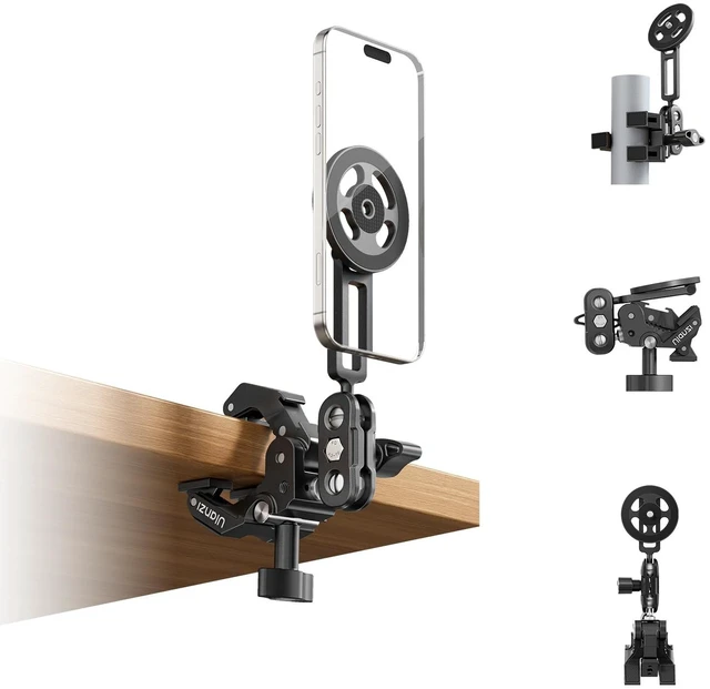 Main image of ULANZI EA03 Magnetic Mount Kit with Super Clamp, Adaptive Desk C-Clamp