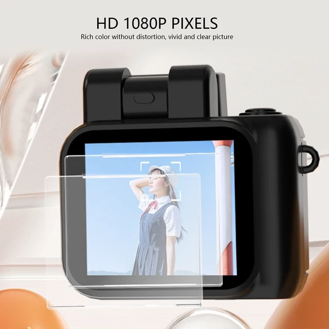 Alt view image 2 of 5 - Mini Thumb Camera, 1080P HD Digital Video Camera, 160 Wide Angle Lens, Compact Mini Camera with Long Battery Life, for Travel Recording Learning Video