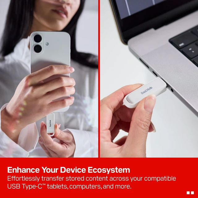 Alt view image 3 of 5 - SANDISK 512GB Phone Drive with USB Type-C, Up to 150MB/s Read Speeds