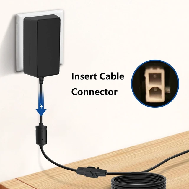 Alt view image 5 of 5 - 12V 2A Adjustable Desk Power Cord