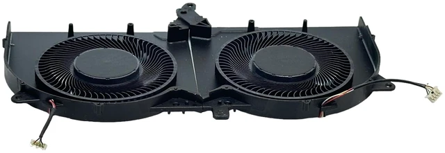 Alt view image 5 of 5 - VoltaGuru New Laptop CPU + GPU Cooling Fans for Lenovo Legion 5-15ACH6A Type 82NW, 5-15ACH6H Type 82JU, DC 10V 0.8A PN: DFSAL12E064860, DFSAL12E164810, NS8CC15-20J12, NS8CC14-20J10, BAPA090R1HY00