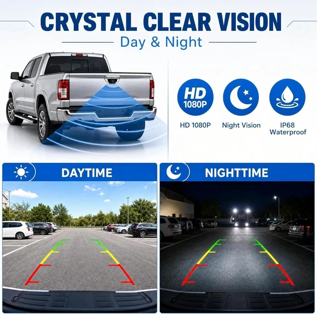 Alt view image 5 of 5 - No. A0009055505 Upgraded 360 Front & Rear & Left & Right Reversing Camera